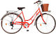 Orient Nostalgie 28" Rot Fahrrad Stadt mit Gängen