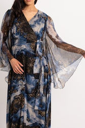 Open Wedding - Christening Dress Blue