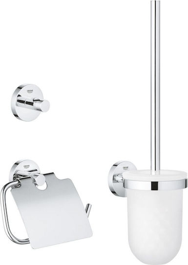 Grohe Set Montat Pe Perete De Accesorii Pentru Baie Metalic