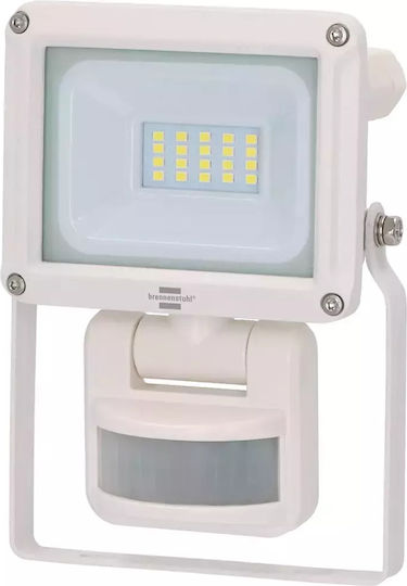 Brennenstuhl Στεγανός Προβολέας LED 10W με Αισθητήρα Κίνησης IP65
