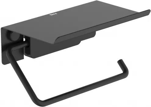 Roca De perete Suport de hârtie Metal Neagră 8433290768169