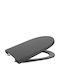 Roca Capac WC Plastic Negru
