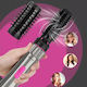 Ceramic Electric Brush with Rotating Head for Curls 1000W