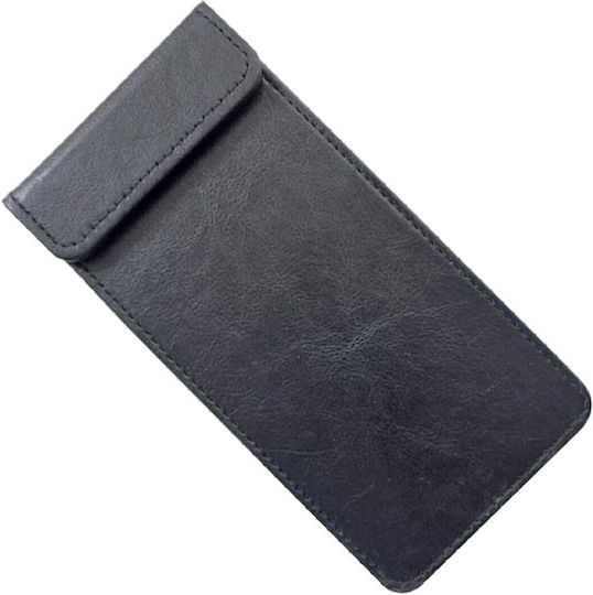 Note Pad Σερβιτόρου Δερμάτινο Μαύρο 21x11εκ