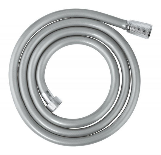 Grohe Rotaflex Shower Hose 28410002 1/2 Inch X 1/2 Inch 1.75 M Anti-twist Rubber Chrome