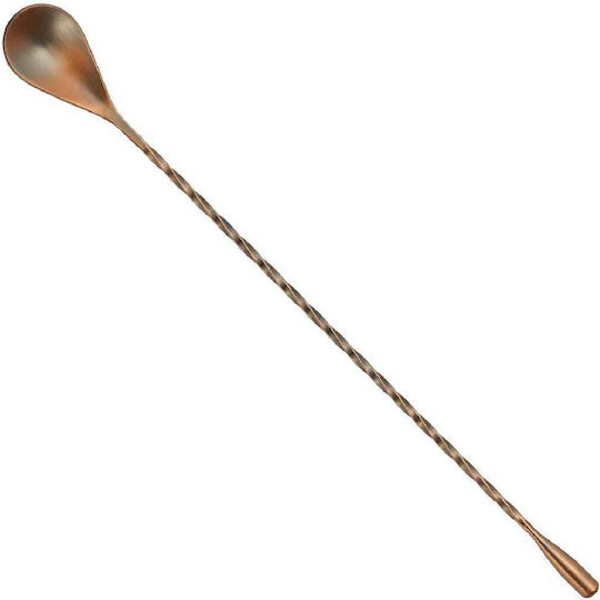 Κουτάλι Μπαρ Ανοξείδωτο 18/10 31εκ Antique Copper