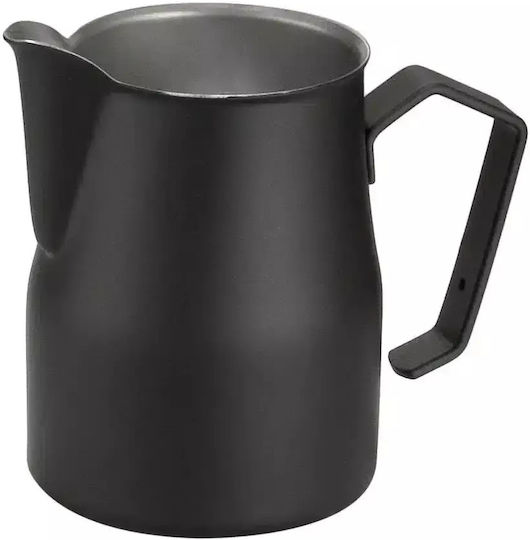 Γαλατιέρα 500ml Inox 18/10 Μαύρη Ματ 1mm Πάχος