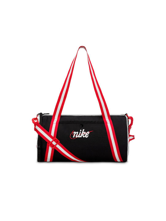 Nike Heritage Ανδρική Τσάντα Ώμου για Γυμναστήριο Μαύρη
