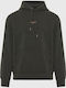 Sweatshirt with Hood Navy Blue
