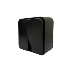 Lineme Comutator De Perete Electric Dublu Negru...