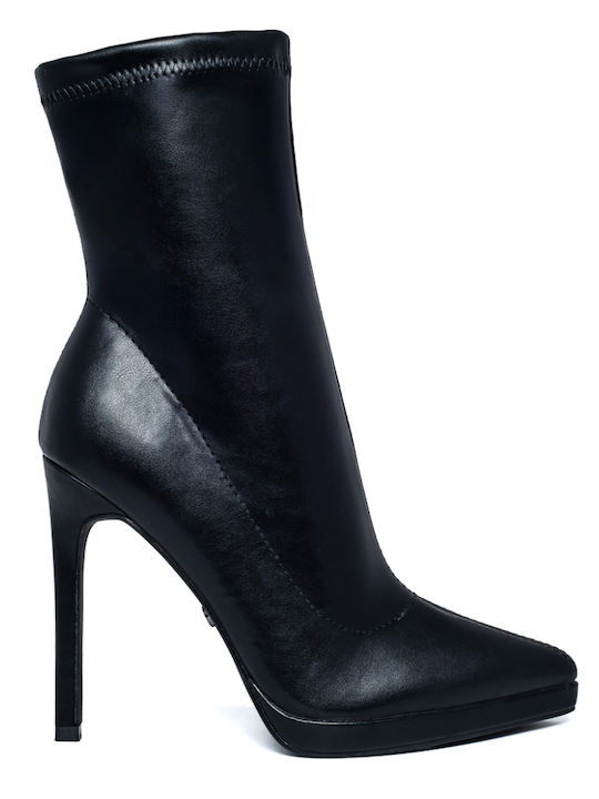 Stiefeletten Damen Schwarz