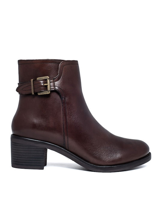 Stiefeletten Damen Braun