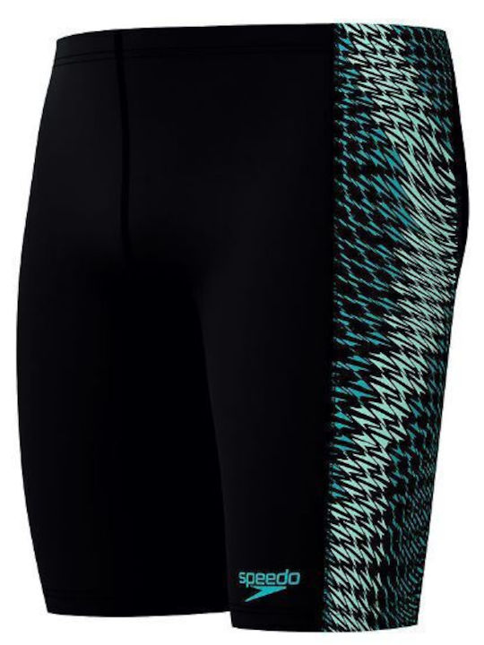 Speedo End+ Tech Panel 00522416569 Bărbătesc Costum de Baie de Competiție Jammer pentru Înot Negru