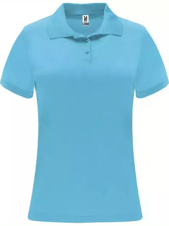 Roly Tricou Polo Promoțional pentru Femei Turcoaz