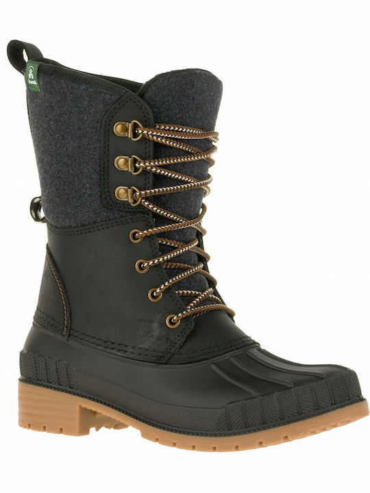 Damenstiefel Schwarz