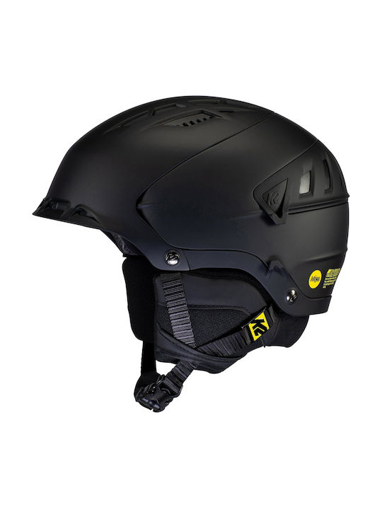 K2 Men's Helmet for Ski & Snowboard Black