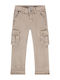 Kids' Cargo Pants Beige