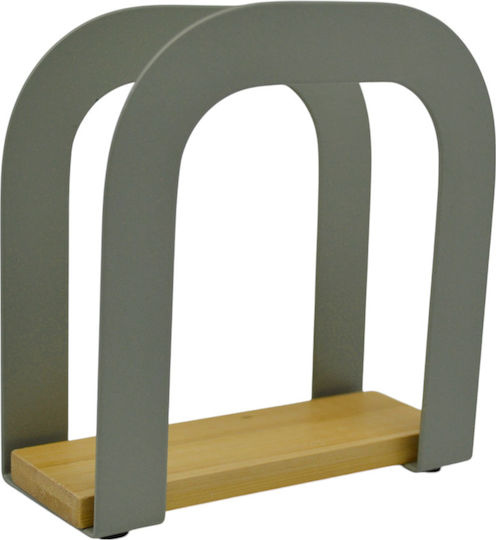 Ankor Χαρτοπετσετοθήκη Μεταλλική Μπεζ 12x4.5x12cm 846719