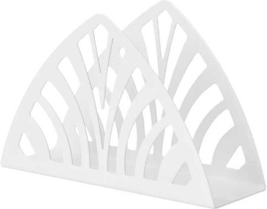 Yuk Yuk Metallischer Silberner Serviettenhalter 13x10cm CTC-16980-6W Yuk Yuk Metallischer Silberner Serviettenhalter 13x10cm CTC-16980-6W