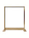Hanah Home Гардеробна стойка Бежов 100x12x124см