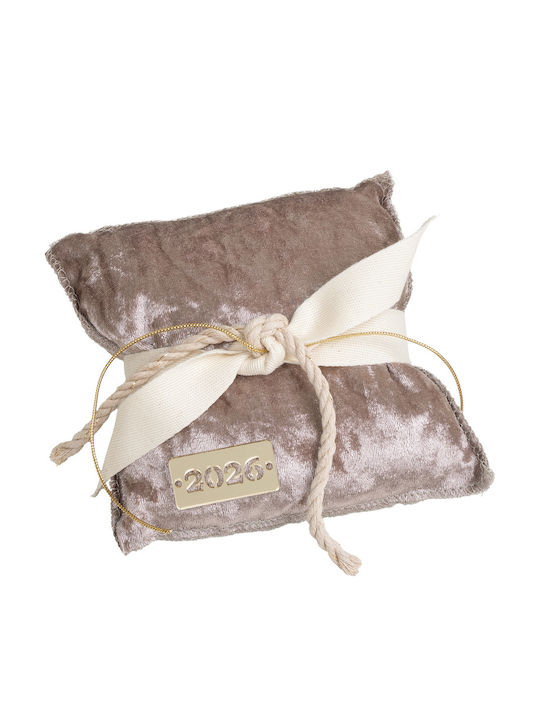 Beauty Home Frozen Christmas Decorative Pillow Square Beige