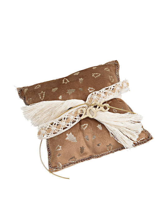 Beauty Home Christmas Decorative Pillow Square Beige