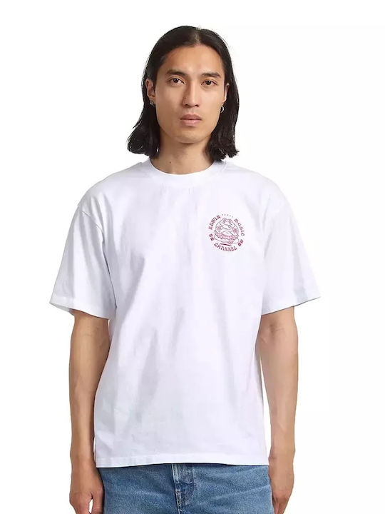 Music Channel T-shirt White, Red