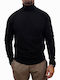 Long Sleeve Blouse Pure Black, Black