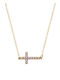 Paraxenies Cross from Gold Plated Silver with Chain