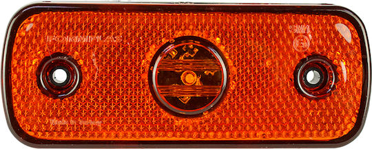 Hanging Side Marker 1 Led 12-24v Yellow