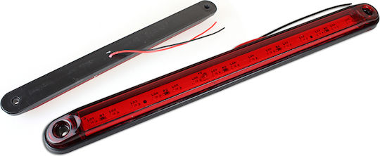 Side Marker – 15 Led Red 240mm