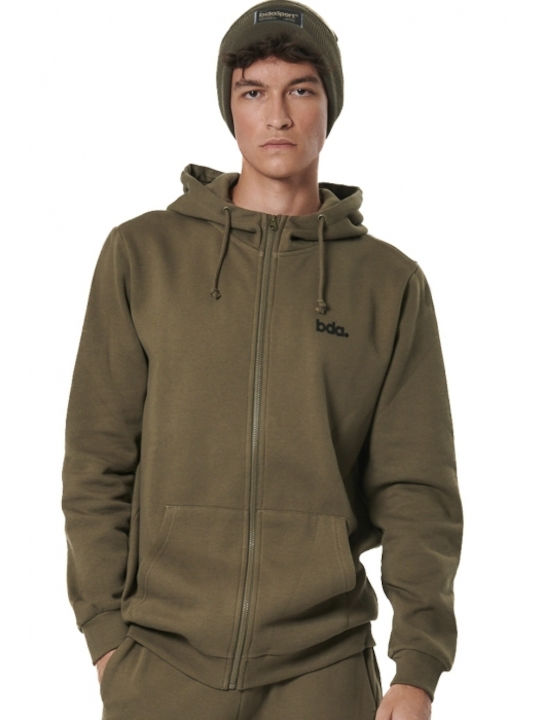 Body Action Khaki Hoodie Sweatshirt