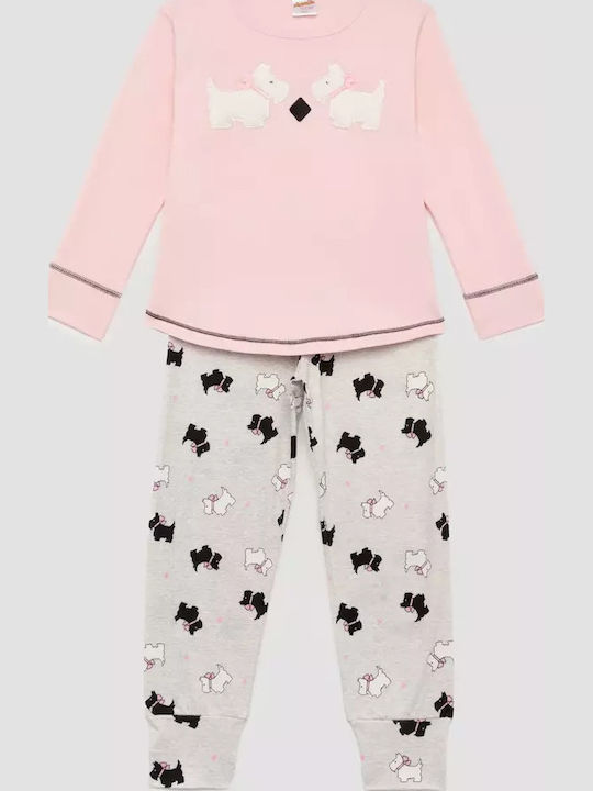 Minerva Kids' Pajamas Gray