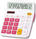 Osalo Calculator 12 Cifre în Culoarea Roz 1buc