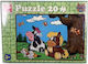 Παιδικό Puzzle για 3+ Ετών 20pcs Jumbo