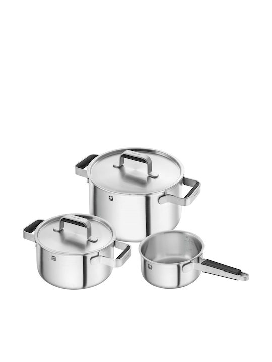 Zwilling J.A. Henckels Pure Set de oale din oțel inoxidabil 3buc