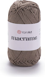 Yarnart Macrame 170 Σοκολα 90 Γραμμάρια 130 Μέτ...