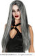 Karneval Perücke Grau Halloween 40230