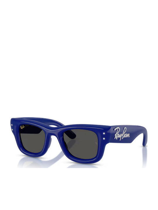 Ray Ban Unisex Sonnenbrillen mit Blauem Horn um...