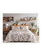 Beauty Home Sheet Sets Queen with Elastic 170x200+32cm. Renoir Art 12338 Beige 4pcs