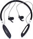 Ezra BW09 In-ear Bluetooth Handsfree Ακουστικά Μαύρα