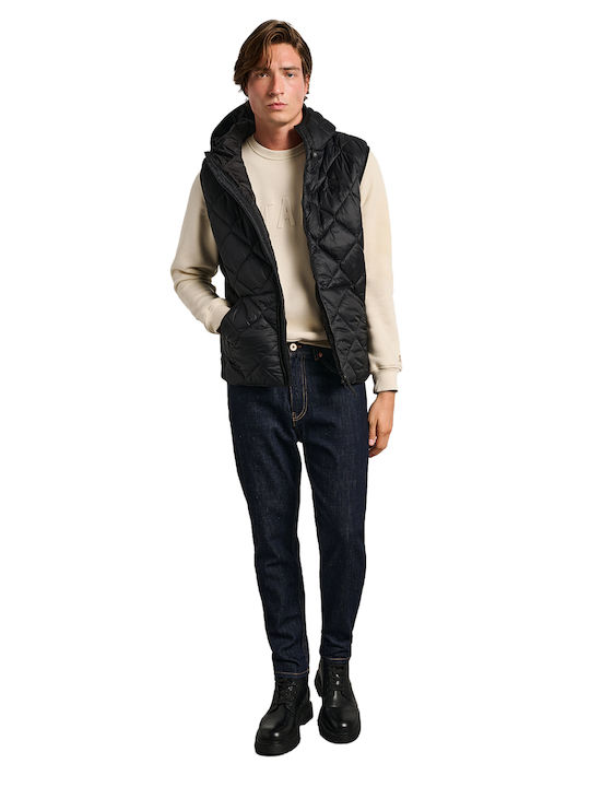 Staff Ärmellos Jacke Black