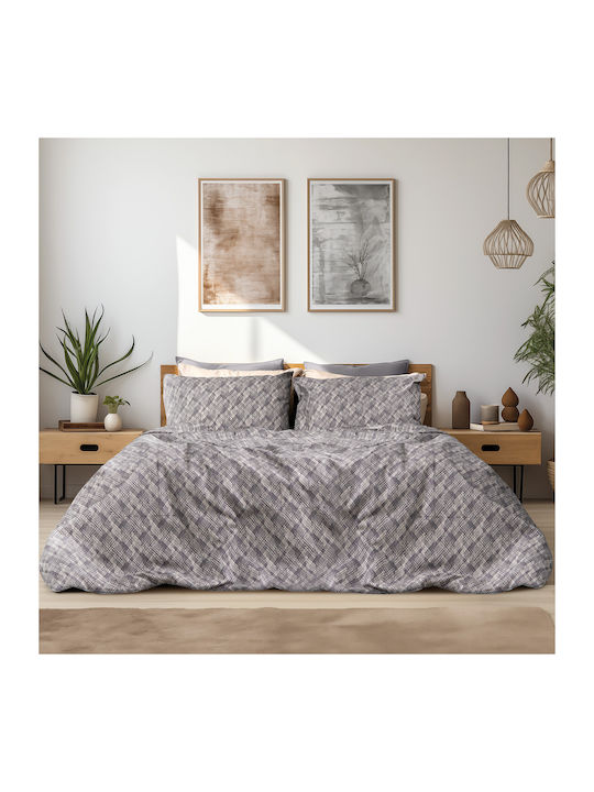 Beauty Home Комплект Плик за Завивка Фланелен Е...