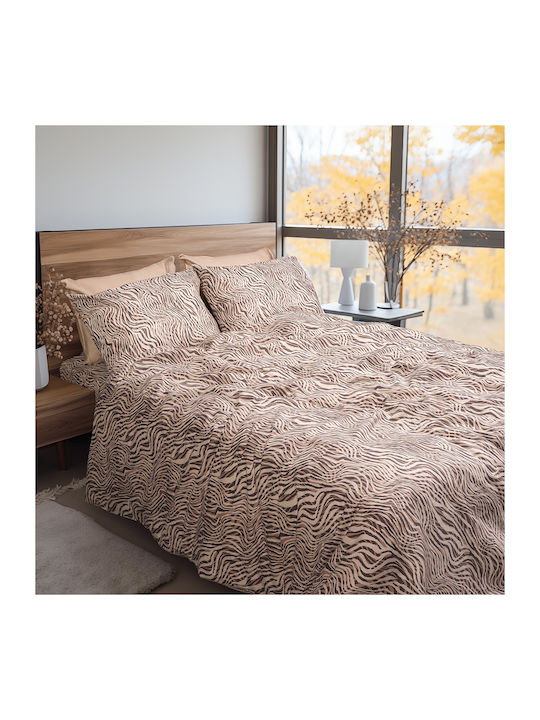 Beauty Home Комплект Плик за Завивка Фланелен Е...