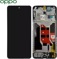 Oppo Ecran cu Cadru pentru Oppo Reno 12 F (Negru)