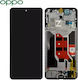 Oppo Οθόνη με Μηχανισμό Αφής και Πλαίσιο για Oppo Reno 12 F (Μαύρο)