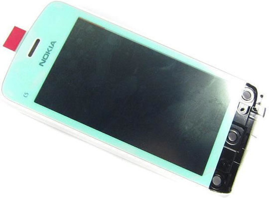 Nokia C5-03 Front Cover + White Touchscreen