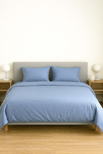 T180 Pillowcases With Envelope Cover Light Blue 53x73cm 03-69-Light Blue T180 Pillowcases With Envelope Cover Light Blue 53x73cm 03-69-Light Blue