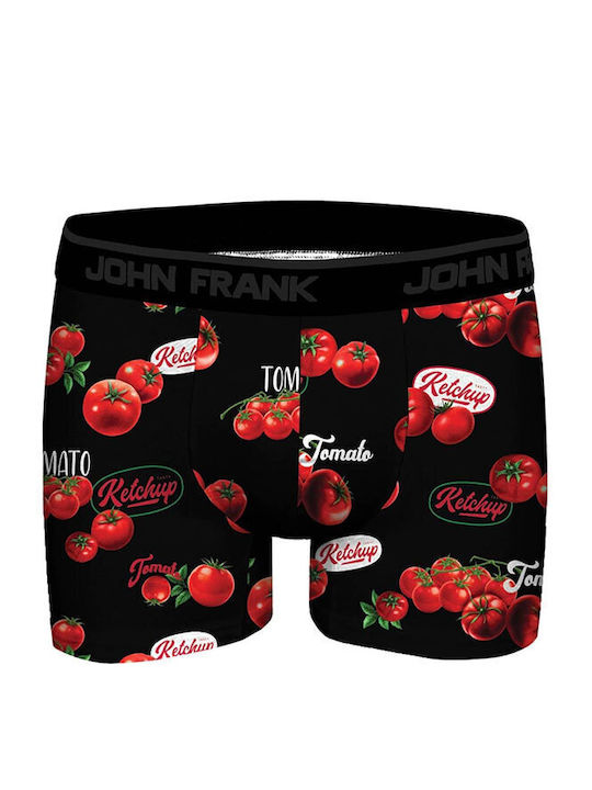 John Frank Herren-Boxershorts 1Packung Tomato John Frank Herren-Boxershorts 1Packung Tomato