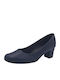 Anatomic Synthetic Leather Blue Heels